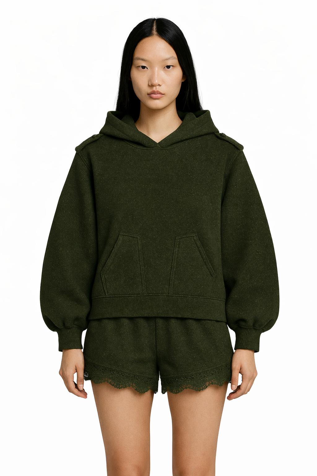 Core Hoodie / Olive / 01