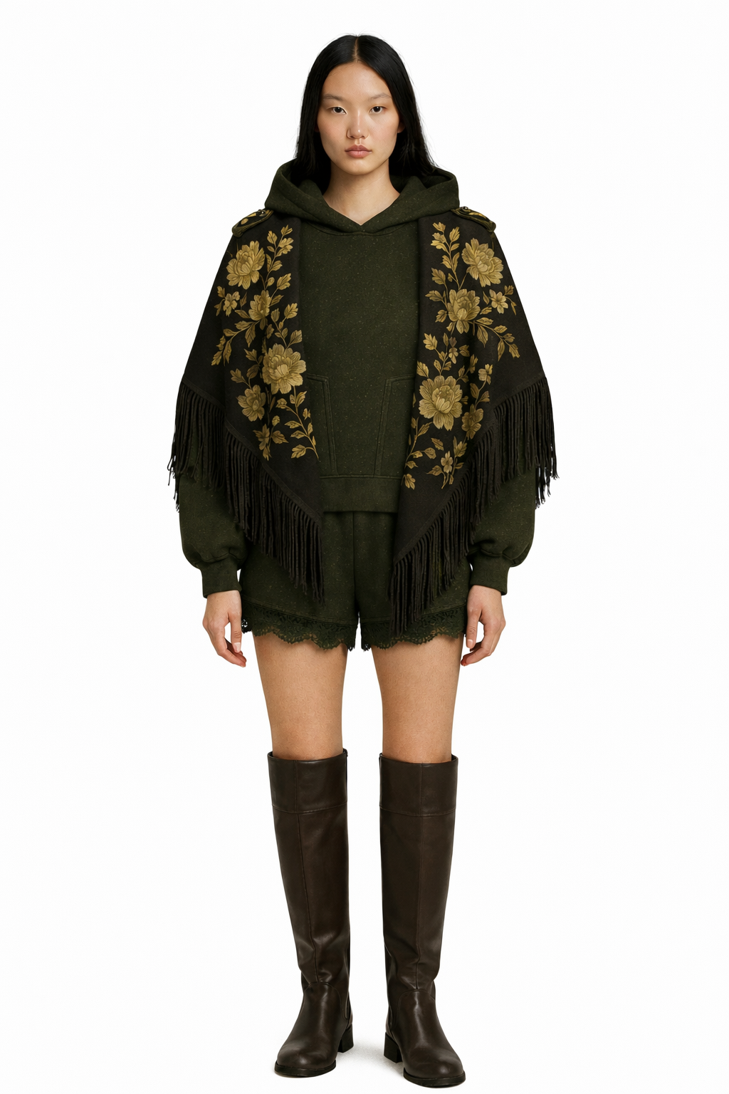 Archive 01 / Embroidered Shawl